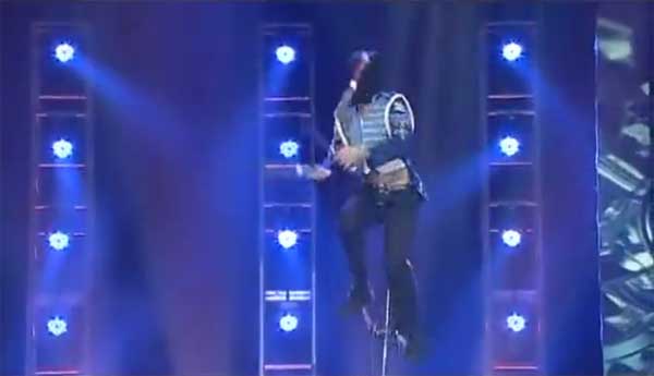 Unicycle world record stunt by The Space Cowboy - Australia's Got Talent 2012